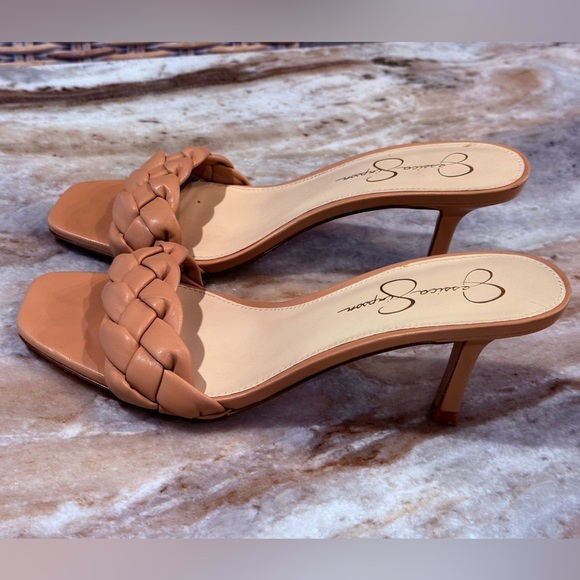 Women’s JESSICA SIMPSON Evernor Braided Kitten Heels. Size 9.5 - Picture 3 of 6